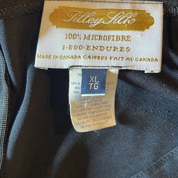 Tilley Endurables XL Vintage travel wear in black microfiber jacket/skirt set - Picture 10 of 15